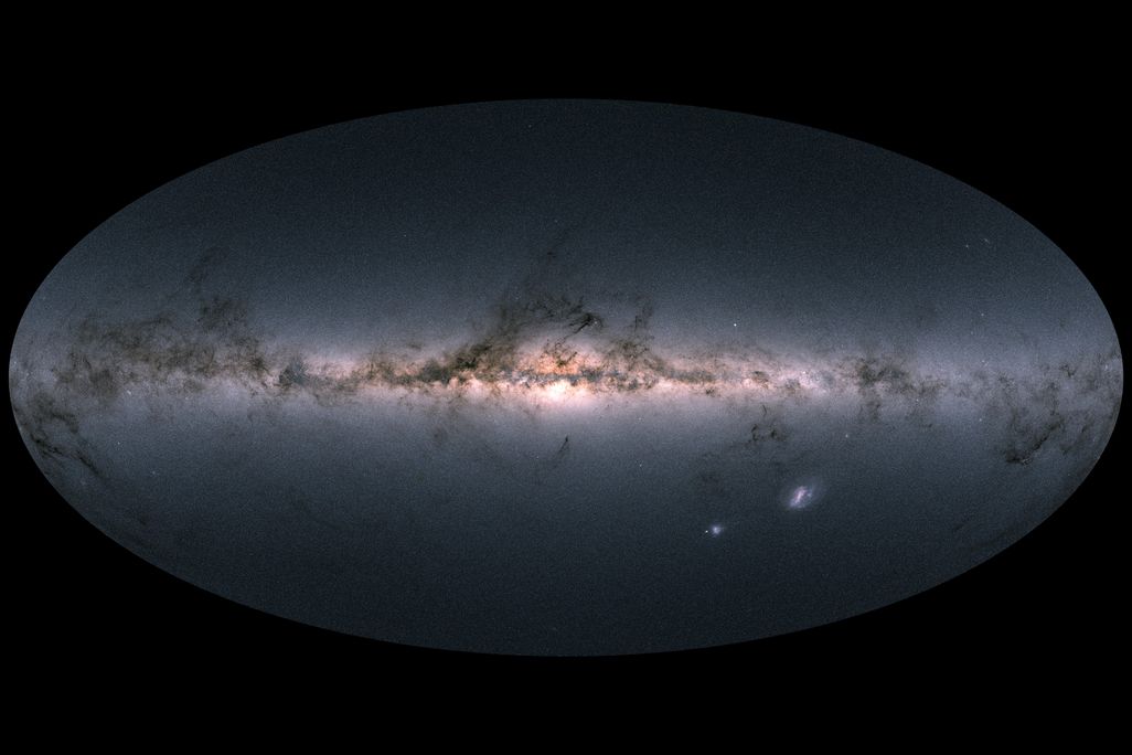 Gaia all-sky map of the Milky Way
